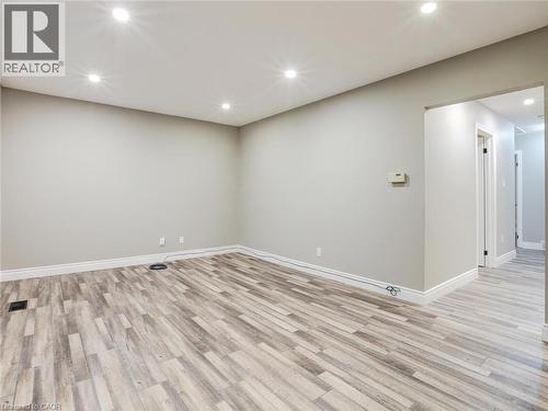 Spare room with recessed lighting and light wood finished floors - 55 Silver Aspen Crescent, Kitchener, ON - Indoor