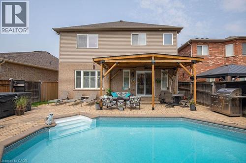 15 Meadowbank Drive, Hamilton, ON - Outdoor With In Ground Pool With Deck Patio Veranda With Exterior