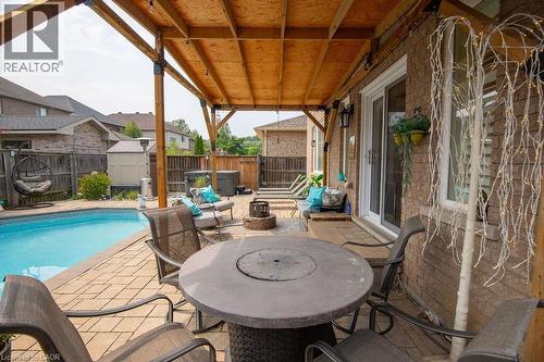 15 Meadowbank Drive, Hamilton, ON - Outdoor With In Ground Pool With Deck Patio Veranda With Exterior