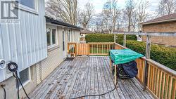 Gated deck for summer enjoyment - 