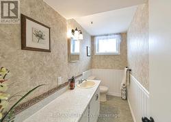 2 piece washroom on lower level - 