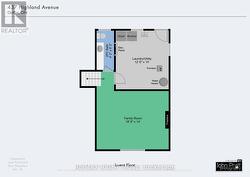 Lower level layout - 