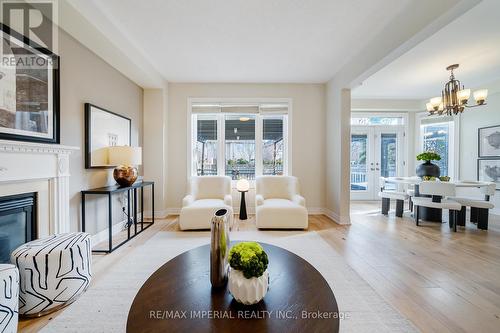 2252 Pine Glen Road, Oakville, ON - Indoor With Fireplace