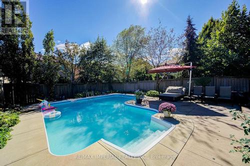 2252 Pine Glen Road, Oakville, ON - Outdoor With In Ground Pool With Backyard