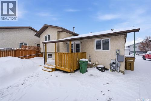 2778 Schweitzer Drive, Regina, SK - Outdoor With Deck Patio Veranda With Exterior