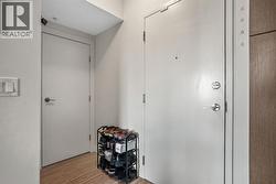 In suite laundry with entry closet - 