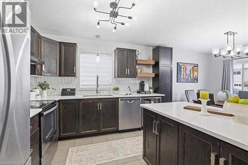 361 Sienna Crescent, Kitchener, ON - Indoor Photo Showing Kitchen With Upgraded Kitchen