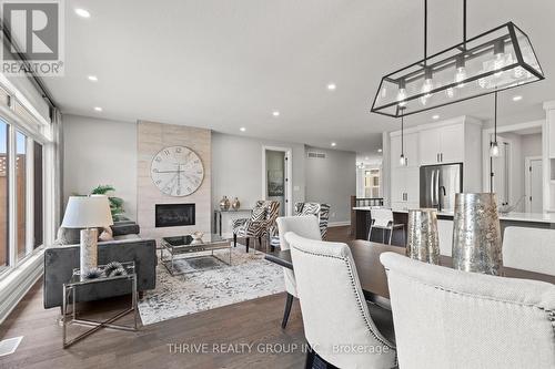 148 - 2261 Linkway Boulevard, London South (South A), ON - Indoor Photo Showing Living Room With Fireplace