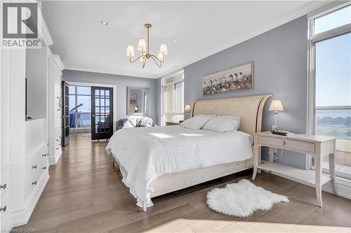 1237 North Shore Boulevard E Unit# 1201, Burlington, ON - Indoor Photo Showing Bedroom