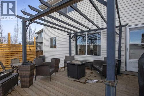 39 Prestwick Heath Se, Calgary, AB - Outdoor With Deck Patio Veranda