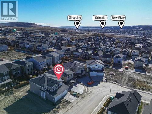 90 Heritage Circle, Cochrane, AB - Outdoor With View