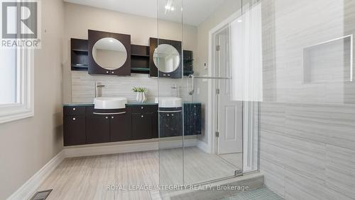 Ensuite Primary Bedroom - heated floor - 1055 Plante Drive, Ottawa, ON - Indoor Photo Showing Bathroom