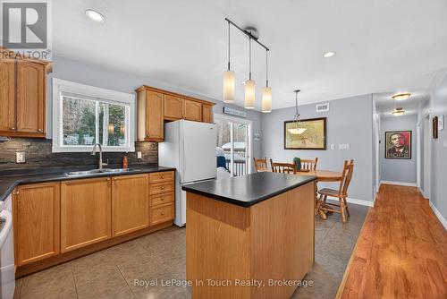 39 St. Laurent Boulevard, Tiny, ON - Indoor Photo Showing Kitchen With Double Sink