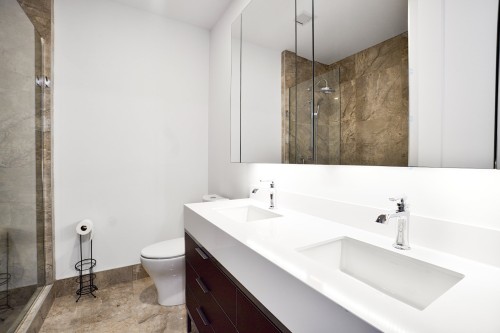 Master Bathroom - Ph2605-2060 Rue Peel, Montréal (Ville-Marie), QC - Indoor Photo Showing Bathroom