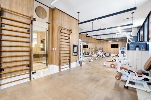 Exercise Room - Ph2605-2060 Rue Peel, Montréal (Ville-Marie), QC - Indoor Photo Showing Gym Room