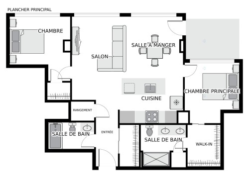 Floor Plan - Ph2605-2060 Rue Peel, Montréal (Ville-Marie), QC - Other