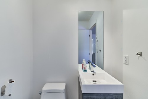 Powder room - 461 Rue De St-Gabriel, Mascouche, QC - Indoor Photo Showing Bathroom