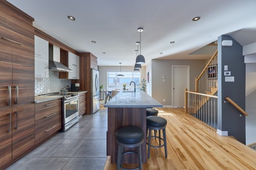 Overall view - 461 Rue De St-Gabriel, Mascouche, QC - Indoor Photo Showing Kitchen With Upgraded Kitchen