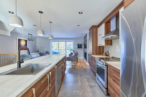 Kitchen - 461 Rue De St-Gabriel, Mascouche, QC - Indoor Photo Showing Kitchen With Upgraded Kitchen