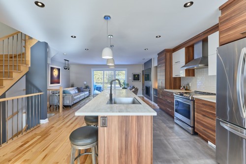 Kitchen - 461 Rue De St-Gabriel, Mascouche, QC - Indoor Photo Showing Kitchen With Upgraded Kitchen