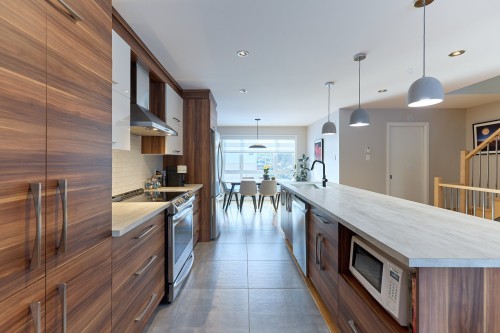 Kitchen - 461 Rue De St-Gabriel, Mascouche, QC - Indoor Photo Showing Kitchen With Upgraded Kitchen
