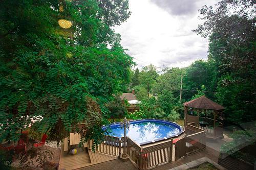 Jardin - 913 Rue Guy, Saint-Jérôme, QC - Outdoor With Above Ground Pool