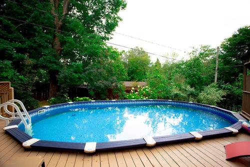 Piscine - 913 Rue Guy, Saint-Jérôme, QC - Outdoor With Above Ground Pool With Backyard