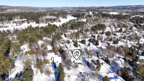 Aerial View - 3708 Lakeshore Drive, Rawdon, QC - Outdoor With View