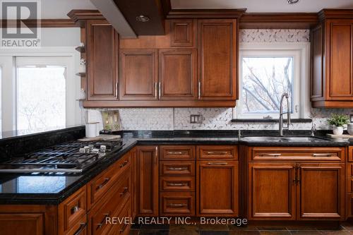 14227 Trafalgar Road, Halton Hills, ON - Indoor Photo Showing Kitchen With Double Sink