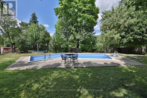 2420 Mainroyal Street, Mississauga, ON - Outdoor With In Ground Pool With Backyard