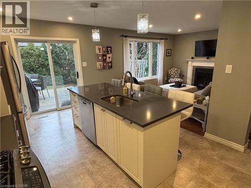 111 Duncairn Crescent, Hamilton, ON - Indoor With Fireplace