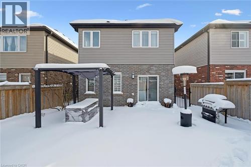 447 Moorlands Crescent, Kitchener, ON - Outdoor With Deck Patio Veranda With Exterior