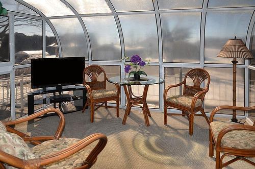 Solarium/Verrière - 60 Rue J.-A.-Tardif, Beaupré, QC - Indoor