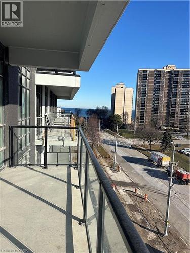 461 Green Road Unit# 607, Hamilton, ON - Outdoor With Balcony