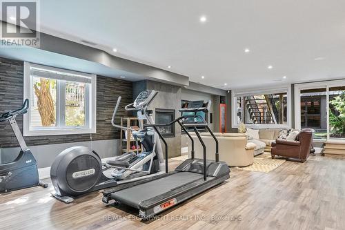 24 Cayuga Avenue, Mississauga, ON - Indoor Photo Showing Gym Room