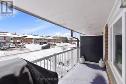 Private oversized Balcony - 