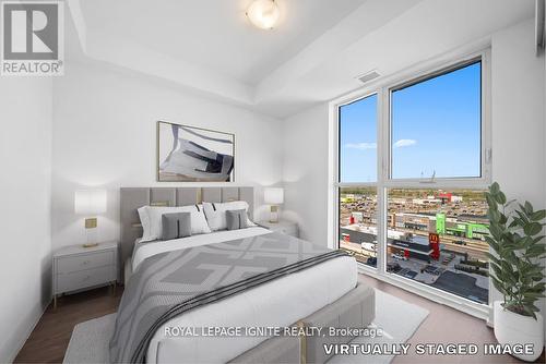 906 - 2550 Simcoe Street N, Oshawa, ON - Indoor Photo Showing Bedroom
