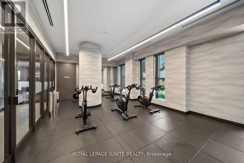 906 - 2550 Simcoe Street N, Oshawa, ON - Indoor Photo Showing Gym Room