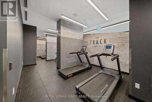 906 - 2550 Simcoe Street N, Oshawa, ON - Indoor Photo Showing Gym Room