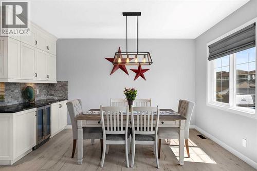 103 Masters Rise Se, Calgary, AB - Indoor Photo Showing Dining Room