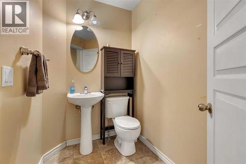Powder Room - 60 Sherwood Way Nw, Calgary, AB - Indoor Photo Showing Bathroom