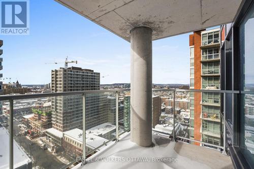 1802 - 180 George Street, Ottawa, ON - Outdoor With Balcony