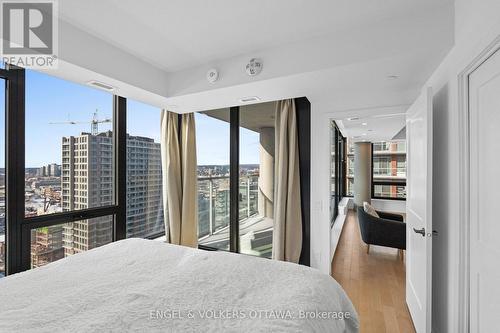 1802 - 180 George Street, Ottawa, ON - Indoor Photo Showing Bedroom