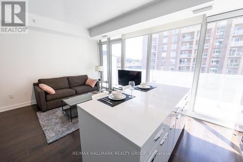 Kitchen and Living Room w/Floor to Ceiling Windows - 502 - 111 Champagne Avenue, Ottawa, ON - Indoor Photo Showing Other Room