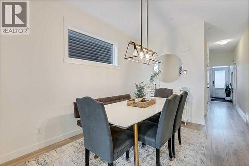 145 Lucas Crescent Nw, Calgary, AB - Indoor Photo Showing Dining Room