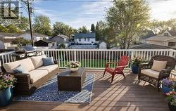 Deck off the kitchen/dinning - 