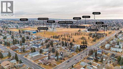 1527 52 Street Se, Calgary, AB - Outdoor With View