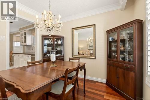 4017 Kingston Court, Burlington, ON - Indoor Photo Showing Dining Room