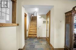 Main foyer (heated floors) to upper level - 