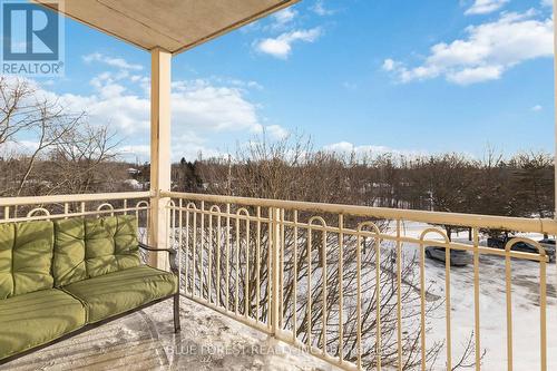 Panoramic View of the forest! - 301 - 511 Gainsborough Road, London North (North F), ON - Outdoor With Balcony With Exterior